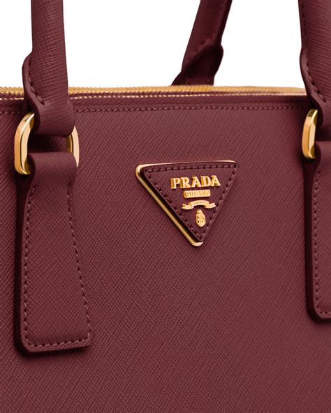 prada galleria handbag azzure|Prada galleria bag size.